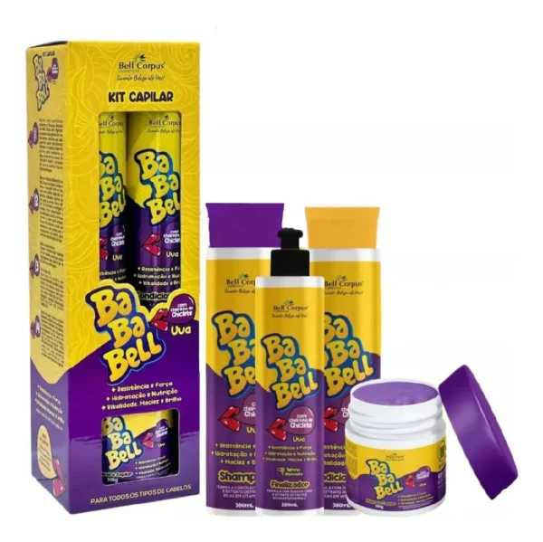 Kit Bababell Uva 4x1- Bell Corpus