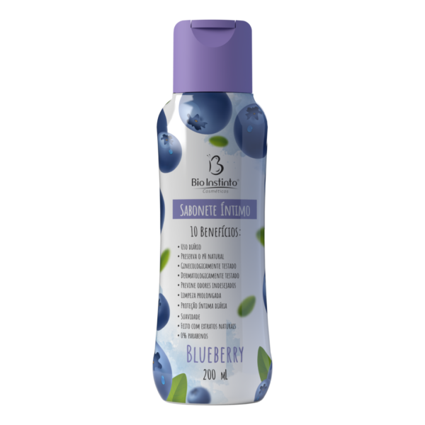 Sabonete íntimo 10 Benefícios Blueberry 200ml - Bio Instinto
