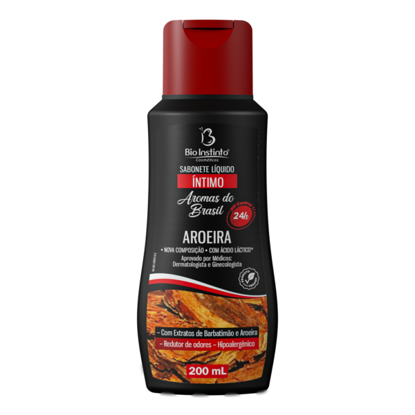 Sabonete íntimo Aroeira 200ml - Bio Instinto