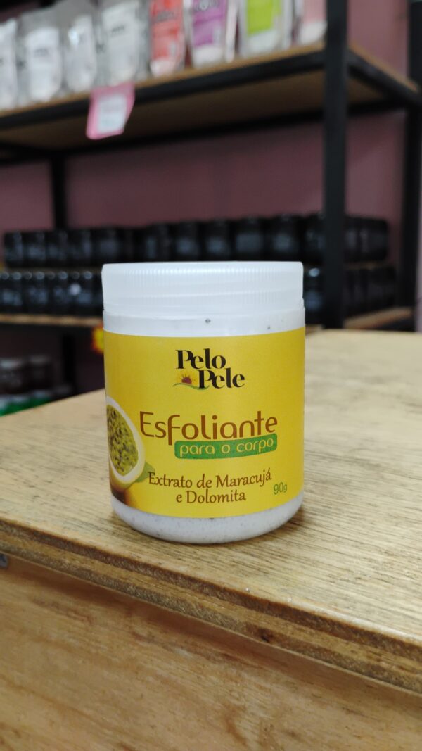 ESFOLIANTE EXTRATO DE MARACUJA E DOLOMITA 90G- PELO PELE