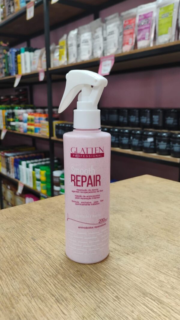 LEAVE IN SMOOTH&REPAIR 200ML - GLATTEN PROFISSIONAL