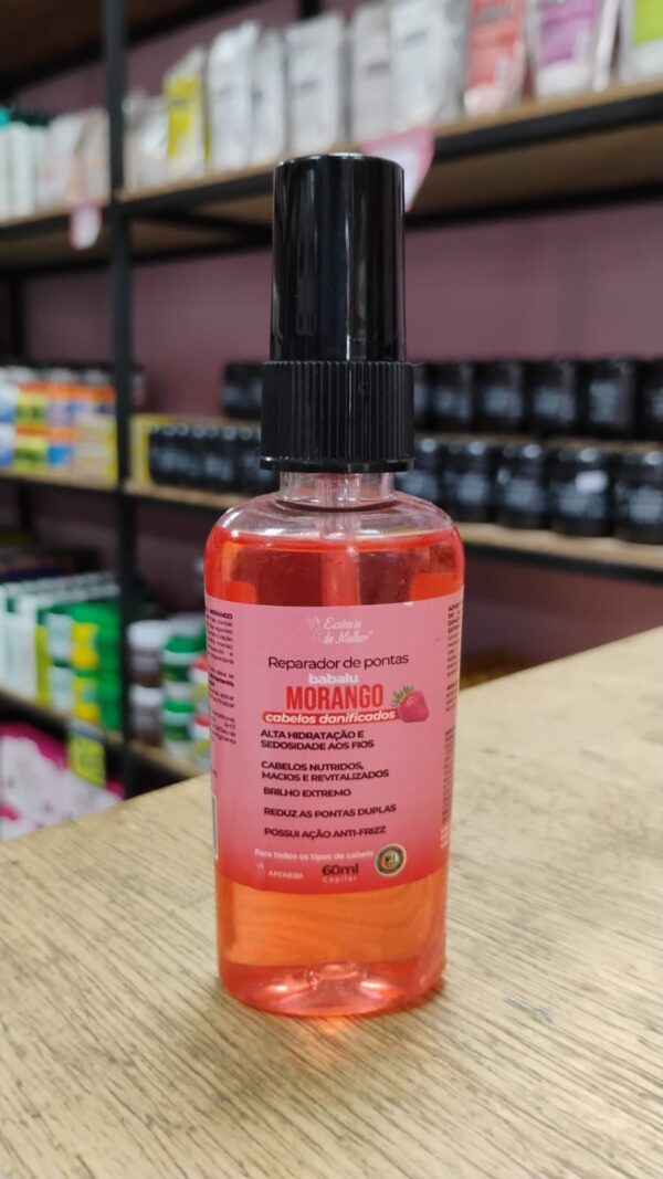 REPARADOR DE PONTAS BABALU MORANGO 60ML- ESSENCIA DE MULHER