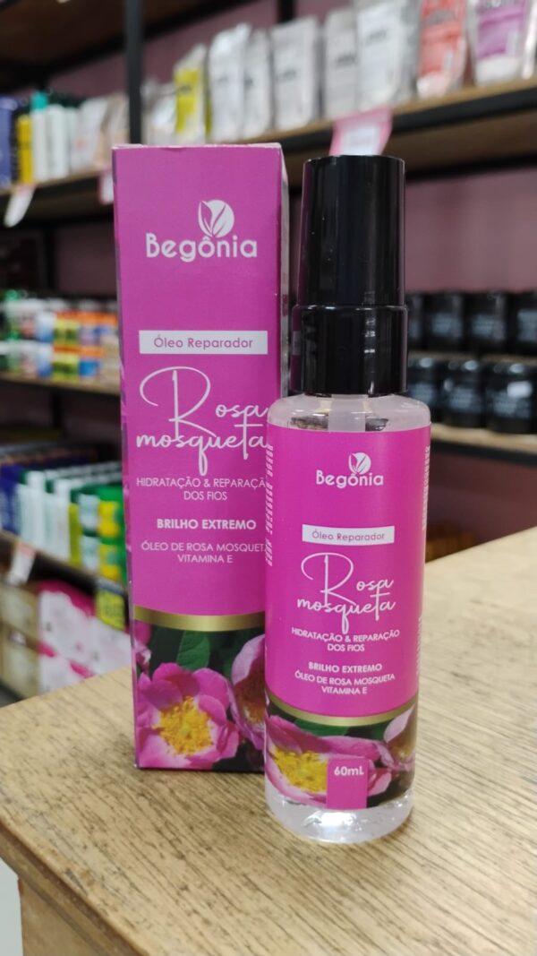 REPARADOR DE PONTAS ROSA MOSQUETA 60ML- BEGONIA