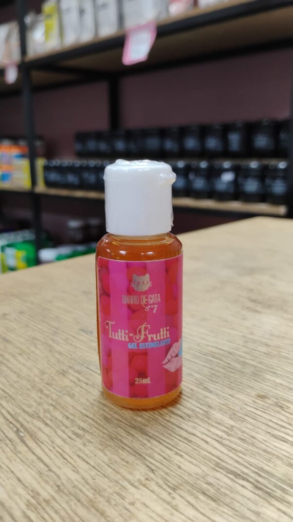GEL ESTIMULANTE INT. TUTTI FRUTTI 25ML- BANHO DE GATA