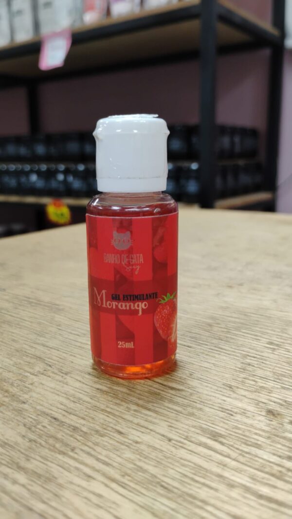 GEL ESTIMULANTE MORANGO 25ML- BANHO DE GATA