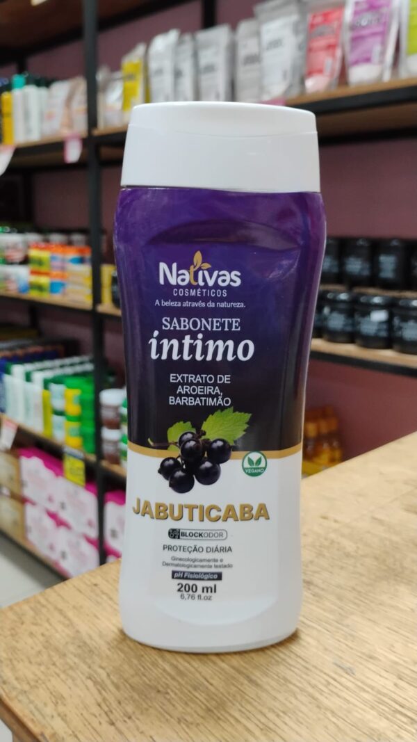 SABONETE INTIMO JABUTICABA 200ML- NATIVAS