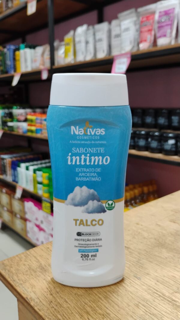 SABONETE INTIMO TALCO 200ML- NATIVAS