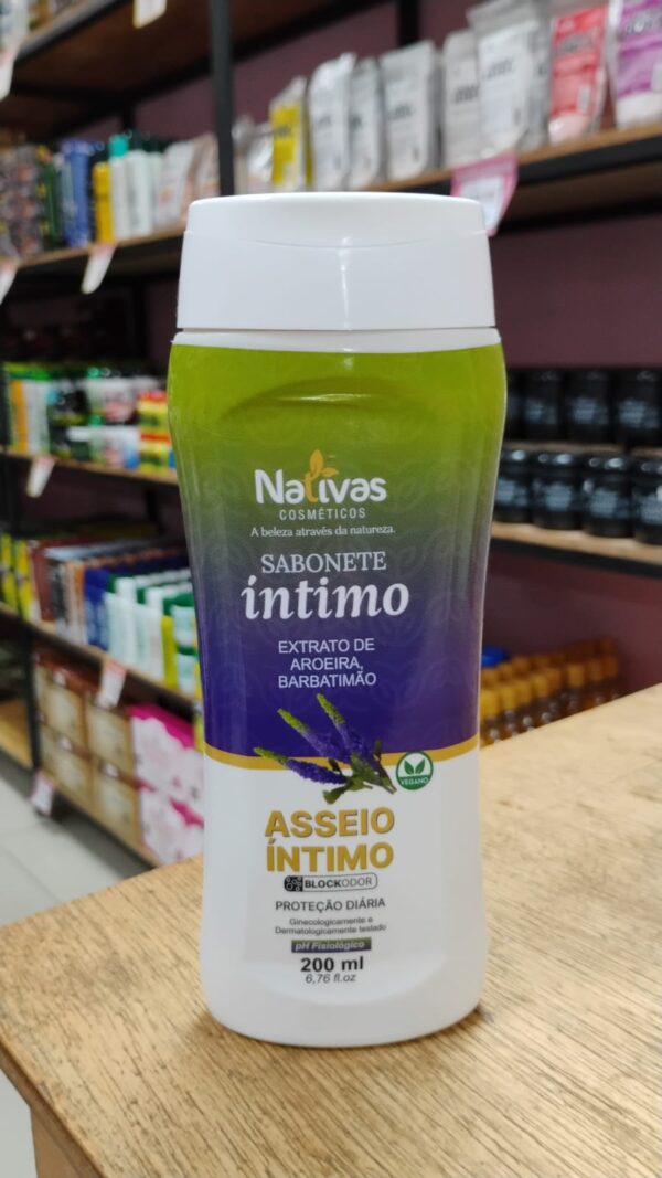 SABONETE ASSEIO INTIMO 200ML- NATIVAS