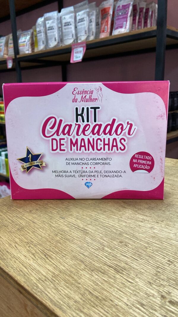 KIT CLAREADOR DE MANCHAS - ESSENCIA DE MULHER
