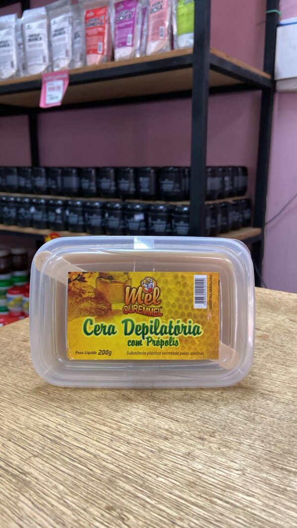 CERA DEPILATORIA C/PROPOLIS 200G - OUREMMEL