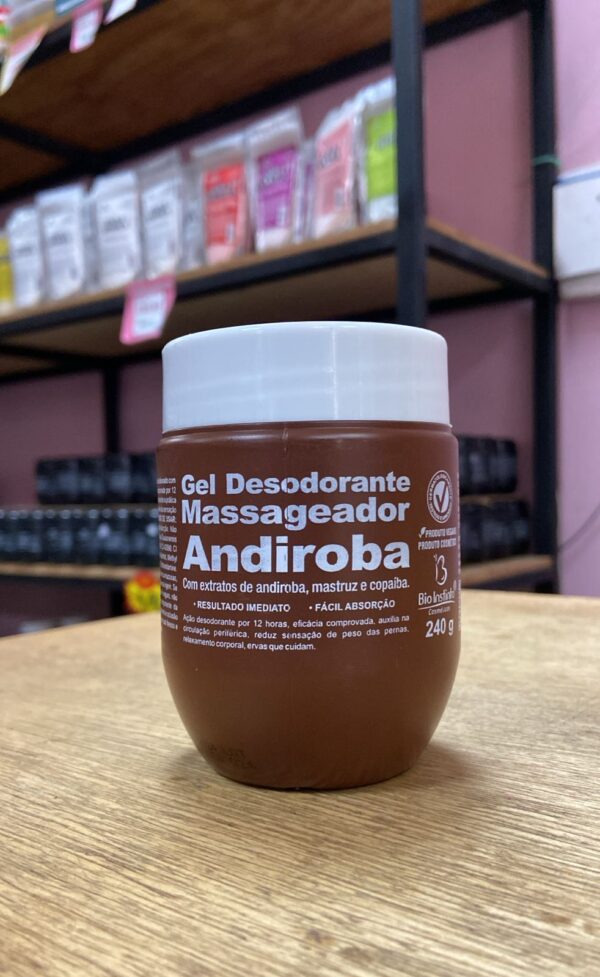 GEL MASS. ANDIROBA ( POTE ) 240G - B.I