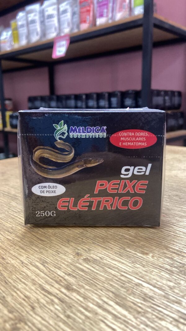 GEL MASS. PEIXE ELETRICO 250g - MELDICA