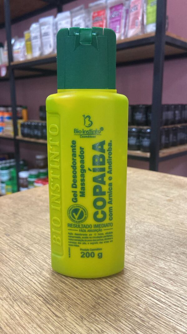 GEL DESO. MASS. COPAIBA C/ ARNICA E ANDIROBA 200g - B.I