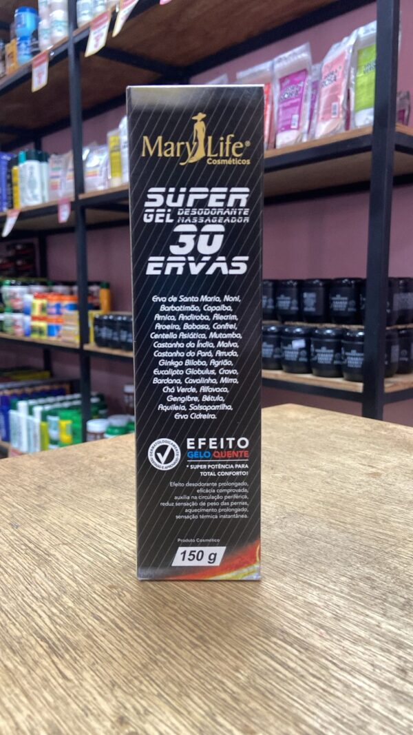 GEL MASS. SUPER 30 ERVAS 150G - M.L