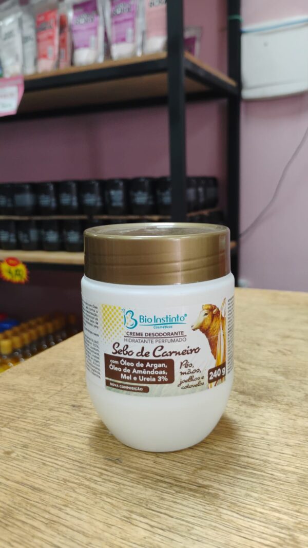 CREME DES. PERF. SEBO DE CARNEIROC/ARGAN 240G- B.I
