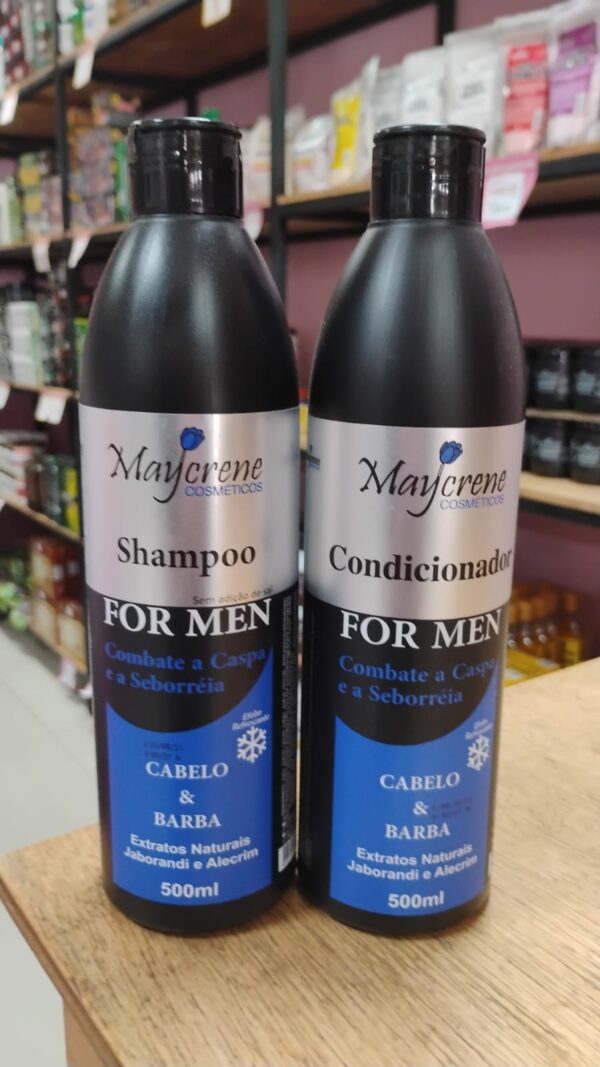 DUPLA FOR MEN CABELO E BARBA 500ML- MAYCRENE